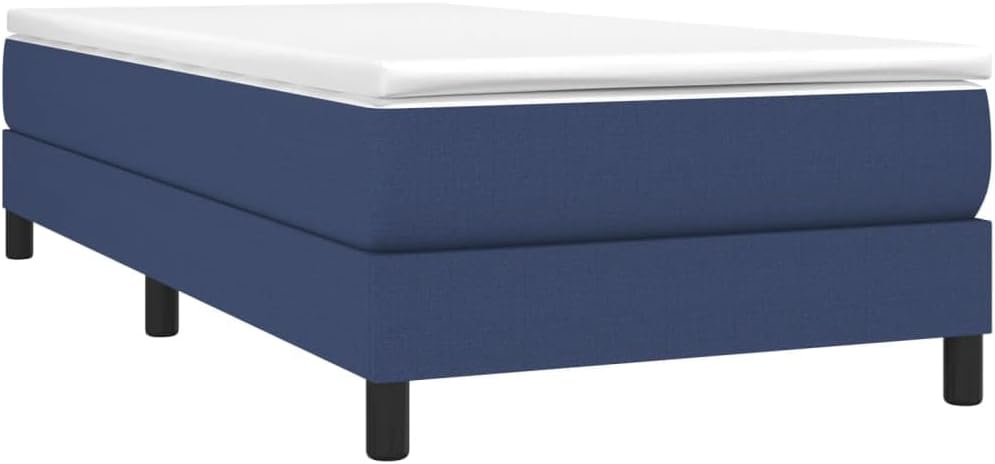 vidaXL Boxspringbett, Bettgestell mit Lattenrost, Bett Polsterbett mit Stützbeinen, Einzelbett Schla