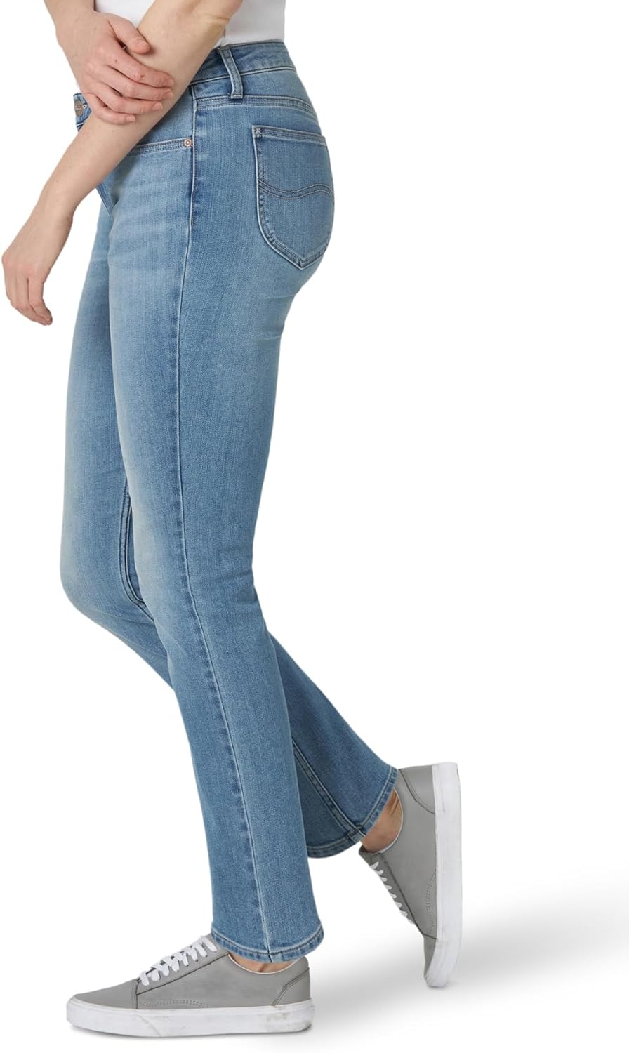 Lee Damen Regular Fit Straight Leg Jeans 36 Kurz Anker, 36 Kurz Anker