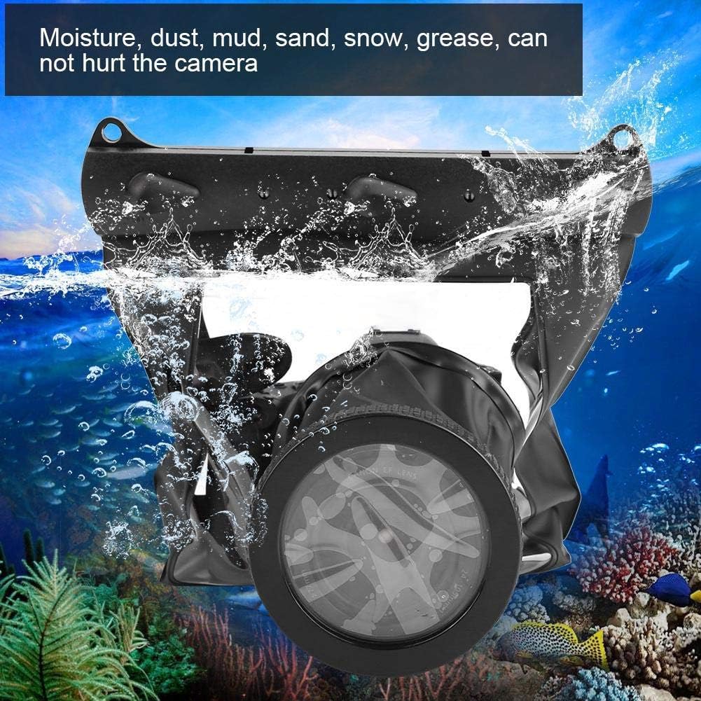 20M Unterwasser Unterwassergehäuse Tasche für DSLR Kameras, Universal Kamera Unterwassergehäuse Unte