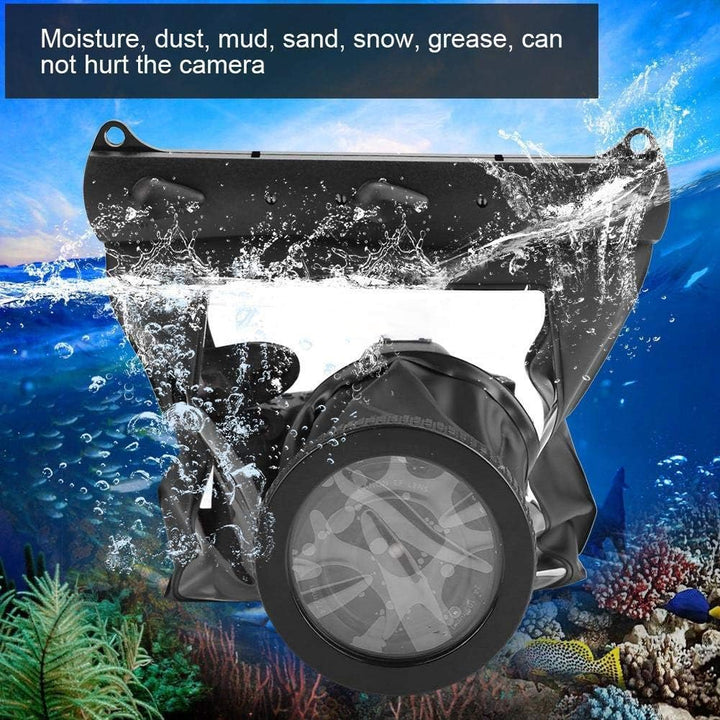 20M Unterwasser Unterwassergehäuse Tasche für DSLR Kameras, Universal Kamera Unterwassergehäuse Unte