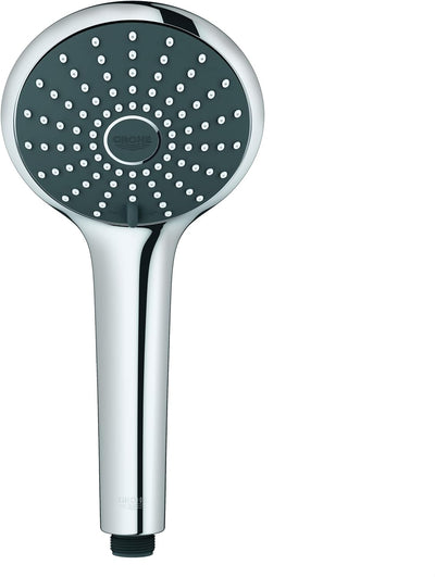 GROHE Vitalio Joy 110 - Handbrause (wassersparend, mit 2 Strahlarten, Antikalk System), rund, chrom,