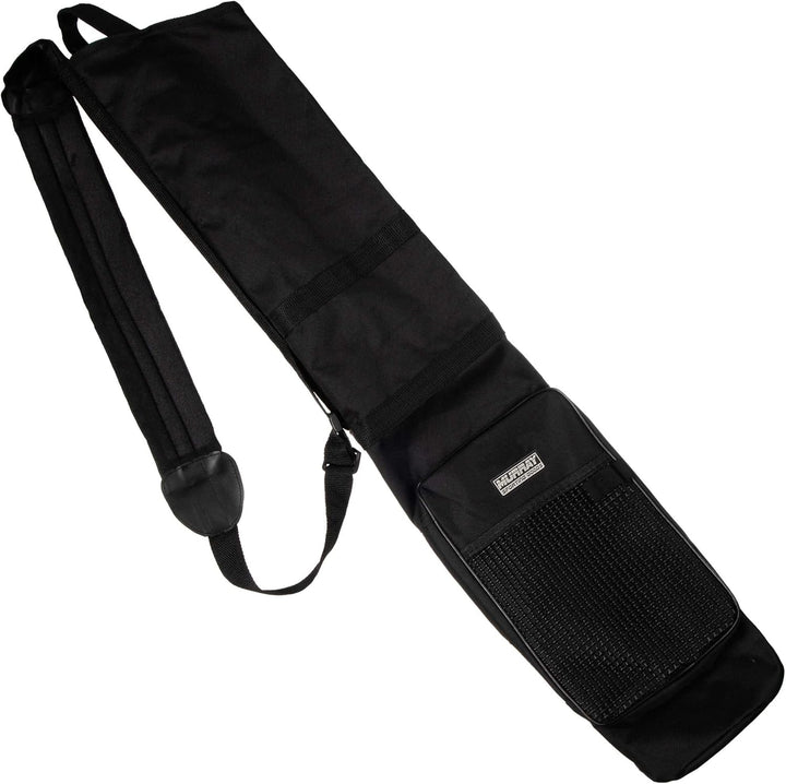 Stripe Golf Sunday Golftasche | Schwarz Leichte Reise Trage mit gepolstertem Schultergurt für Drivin