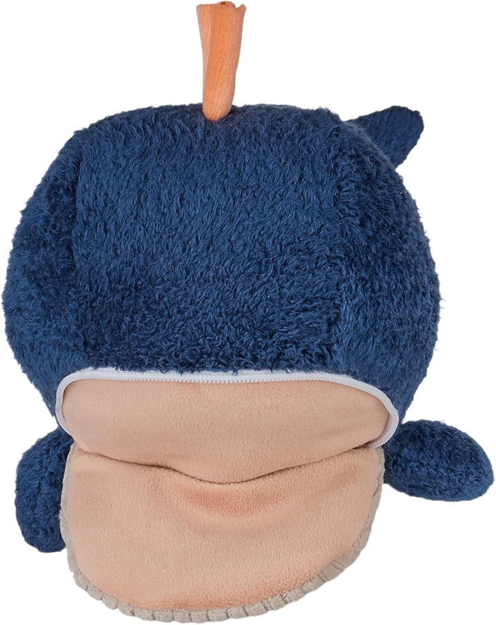 Sterntaler Handpuppe Wal aus weichem Flausch, Kinder- und Babyspielzeug, wattiert mit Polyesterwatte