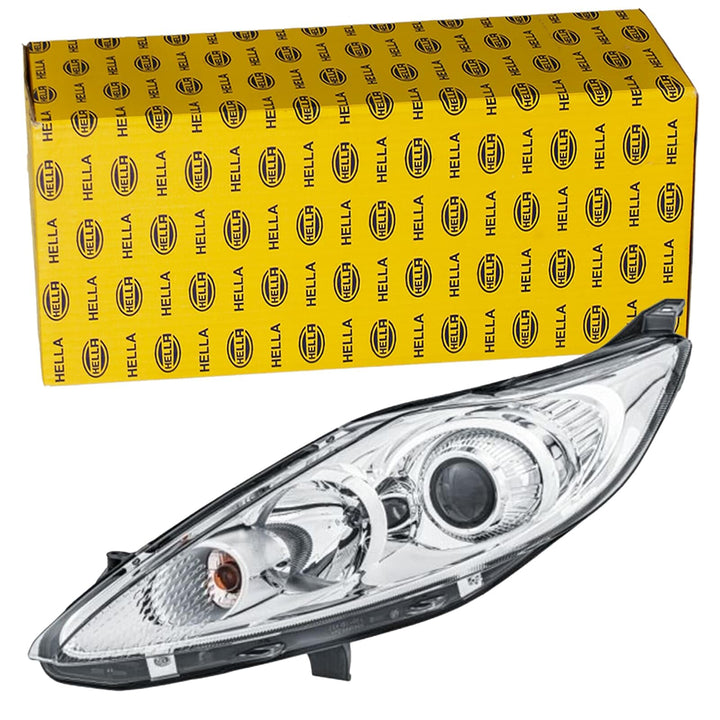 HELLA 1EL 247 045-351 DE/FF/Halogen-Hauptscheinwerfer - links - für u.a. Ford Fiesta VI (CB1, CCN) -