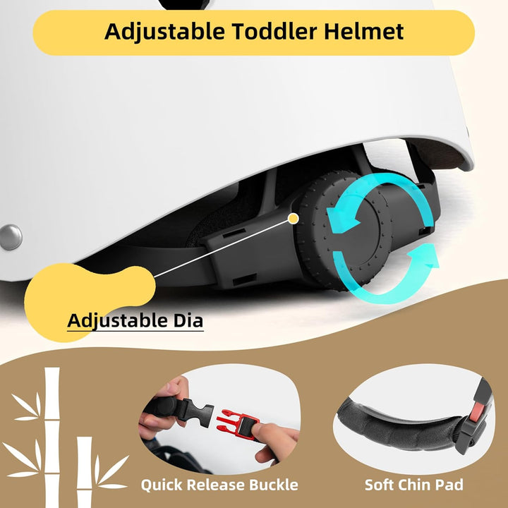KORIMEFA Fahrradhelm Kinder Schonerset Skaterhelm Protektoren Schützer Inliner Schutzausrüstung Knie