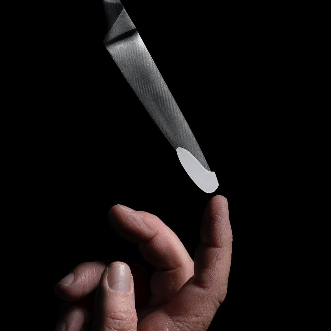 BESTonZON 50 Stücke Hülsen Klingen Anti-Schneider Tipps Spitze Schneider Schutz Messer Scheide Schut