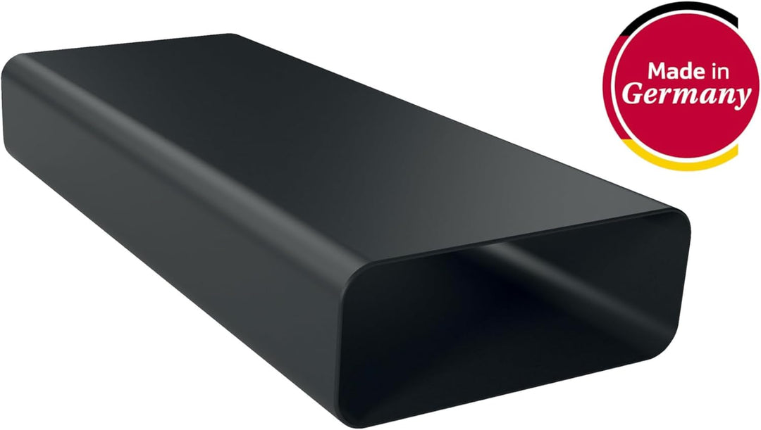 Neff Z861SM2 / Installationszubehör für Dunstabzüge/Flachkanalstück gerade 1000mm / Farbe: Schwarz