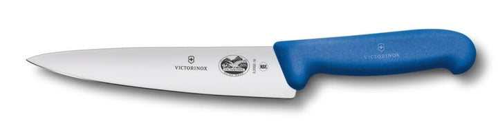 Victorinox Fibrox Kochmesser, Breites Universalmesser für Fleisch, Fisch, Gemüse und Kräuter, 19 cm,