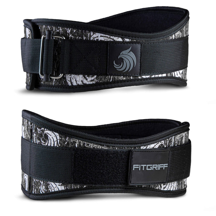 Fitgriff® Gewichthebergürtel V2 - Gewichtheber Gürtel für Damen und Herren - Bodybuilding, Krafttrai