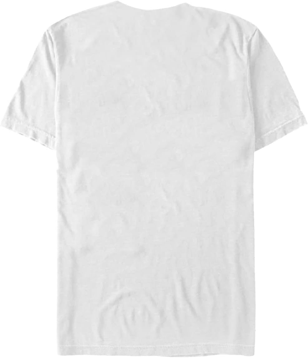 Disney Herren Mickey Classic Duck Carols T-shirt, Weiss, S