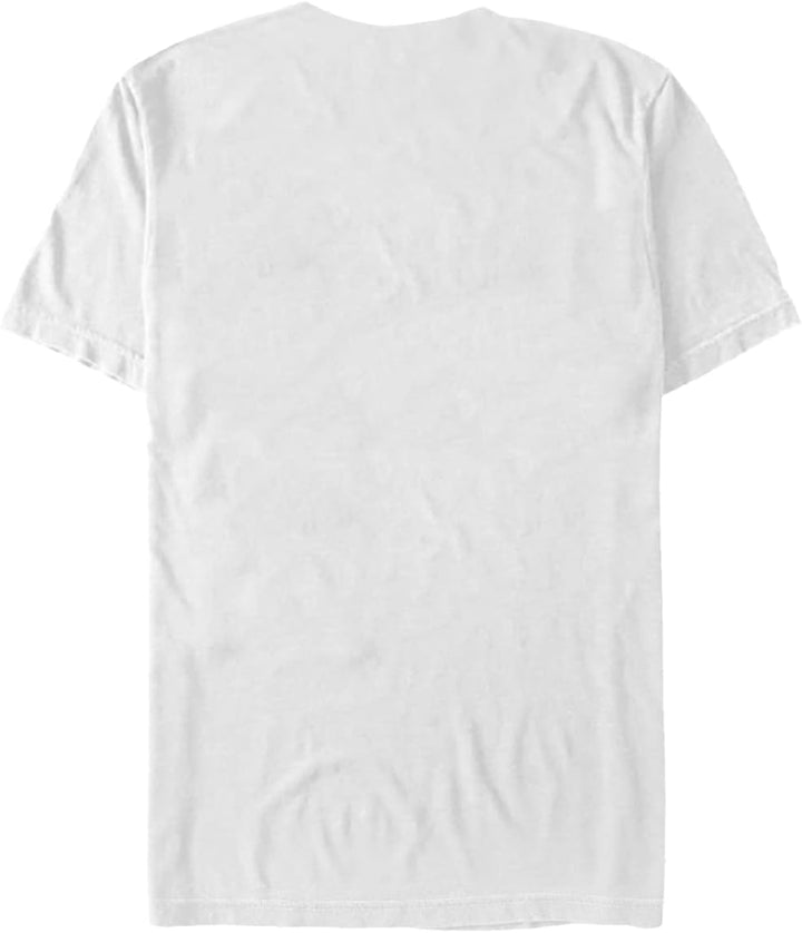 Disney Herren Mickey Classic Duck Carols T-shirt, Weiss, S