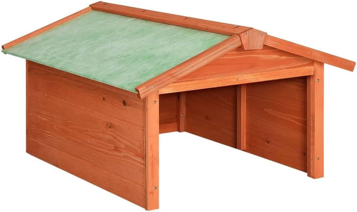 vidaXL Tannenholz Massiv Mähroboter Garage Dach Unterstand Überdachung Rasenmäher Überdachung Holzga