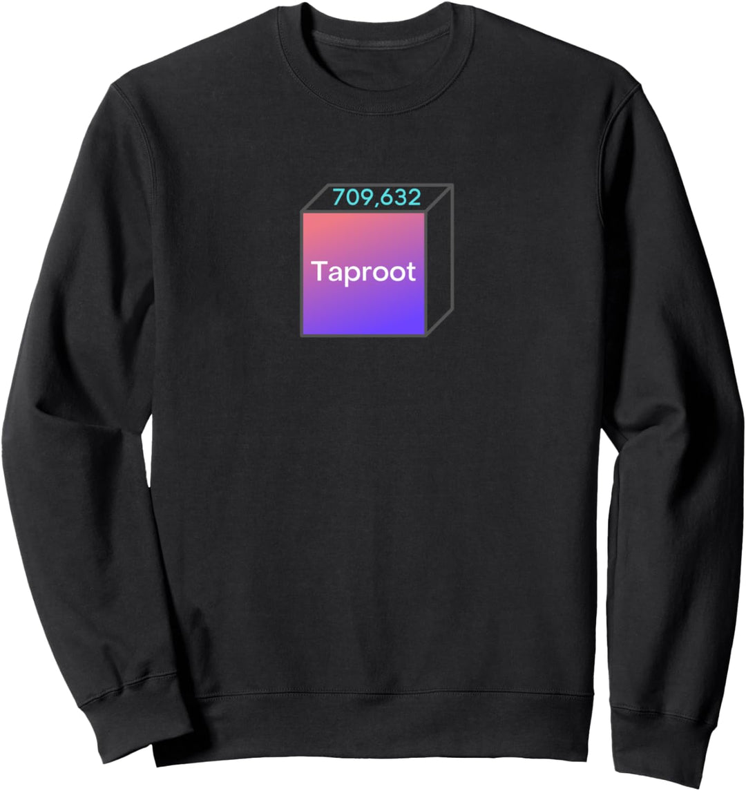Bitcoin OPSEC Merch Taproot Aktivierung Hyperbitcoinisierung Sweatshirt