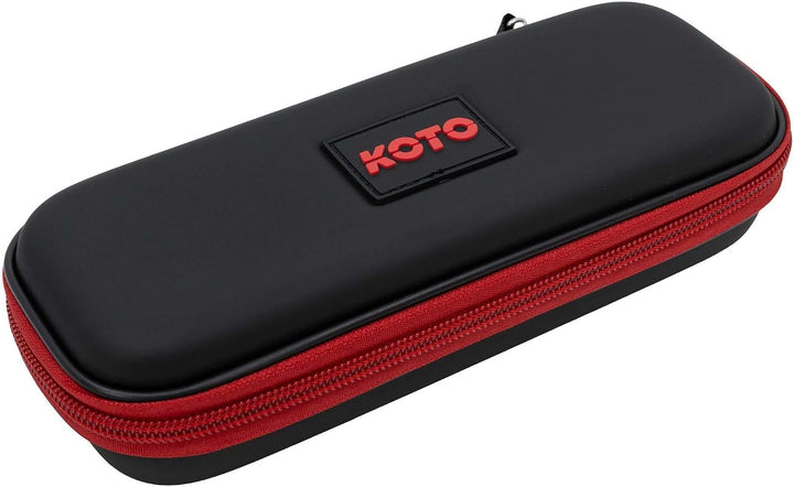 KOTO - Dartwallet Eva Small Rot, Darttasche mit Reissverschluss, Dart Hülle, Dartkoffer, Darts Box