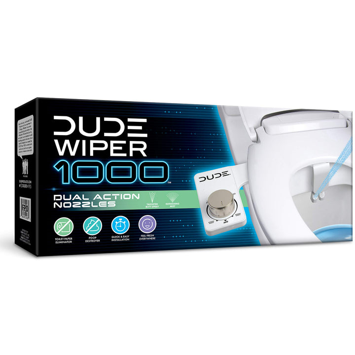 Dude Products Wiper 1000 Bidet WC Aufsatz