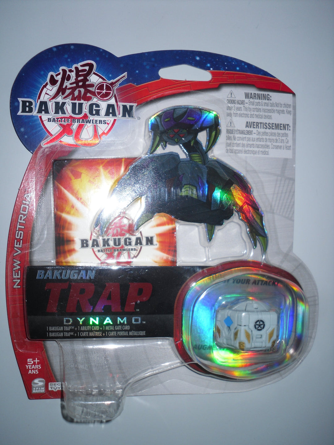 BAKUGAN NEW VESTOROIA TRAP DYNAMO (COLOUR MAY VARY)