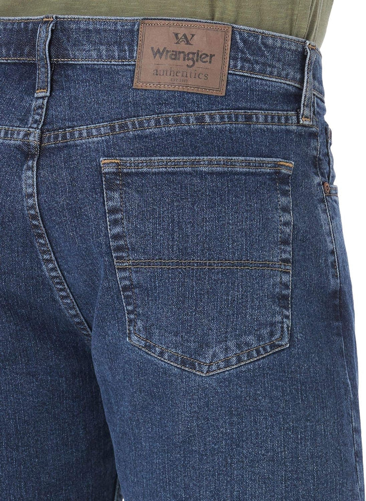 ALL TERRAIN GEAR X Wrangler Herren Comfort Flex Denim Shorts 30 Dark Stonewash, 30 Dark Stonewash