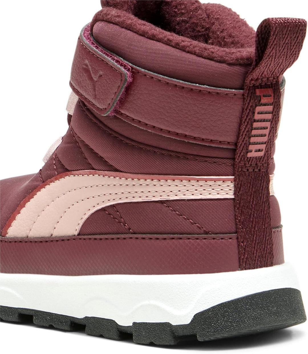 PUMA Unisex Baby Evolve Boot Ac+ Inf Sneaker 20 EU Dark Jasper Future Pink Astro Red, 20 EU Dark Jas