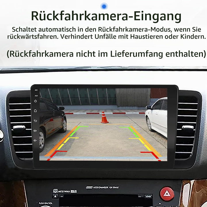 EZoneTronics Carplay Android Autoradio für Subaru Outback Legacy 2004–2009 mit kapazitivem 9-Zoll-To