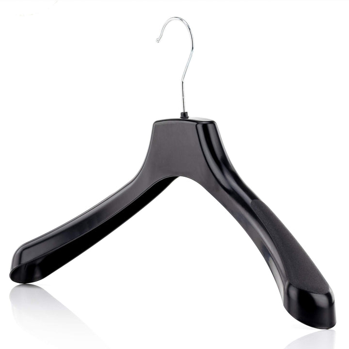 Hangerworld 20 Stabile Kunststoff Kleiderbügel 42cm Schwarz Ideal Für Oberkleidung