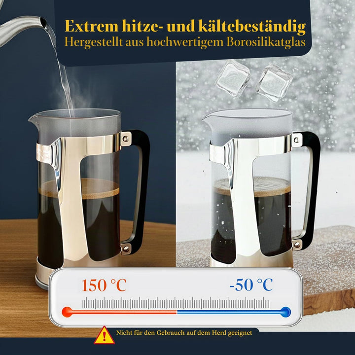 ESPRO – P5 French Press – Kaffee- und Teezubereiter mit doppeltem Mikrofilter, körnungsfreies und bi
