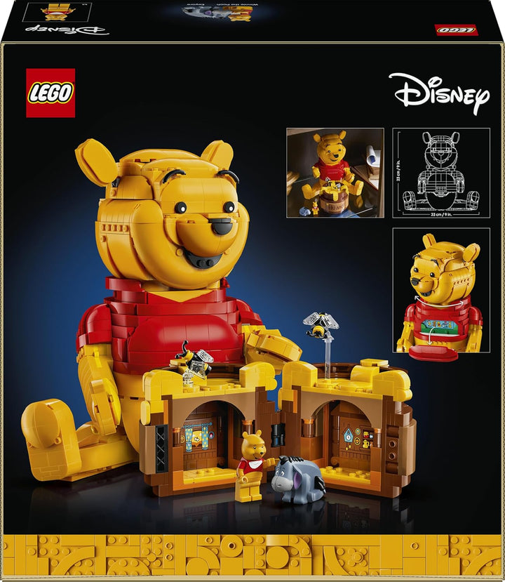 LEGO | Disney Winnie Puuh - Modellbau für Erwachsene zum Ausstellen - mit Honigtopf, Sammler Minifig