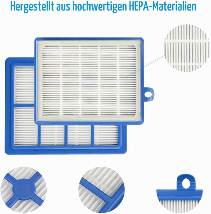 Staubbeutel Filter Zubehör für AEG VX6 VX7 VX8 VX9 Staubsauger VX6-2 VX6-1-ÖKO VX6-2-ÖKO VX7-2 VX7-2