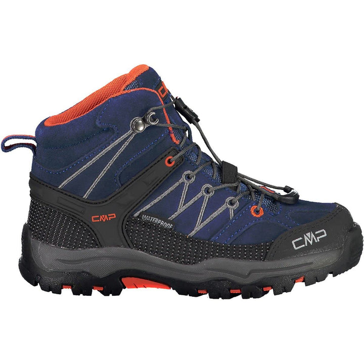 CMP Unisex Kinder Kids Rigel Mid Trekking Shoes WpTrekking-Schuhe 31 EU Marine Tango, 31 EU Marine T