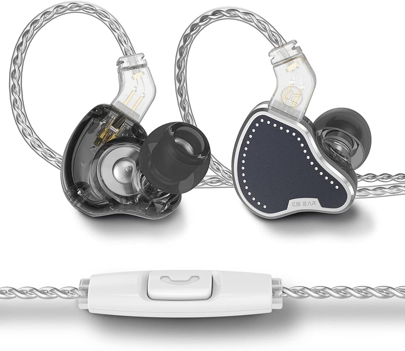 Yinyoo KBEAR Pecker In-Ear-Kopfhörer mit Kabelsalat, KBEAR geräuschisolierende Kopfhörer, tiefer Bas