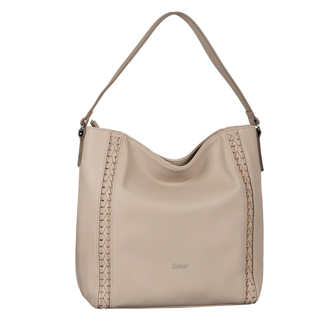 Gabor Damen Jolene Schultertasche 26 x 12 x 29 (LxBxH) Taupe, 26 x 12 x 29 (LxBxH) Taupe