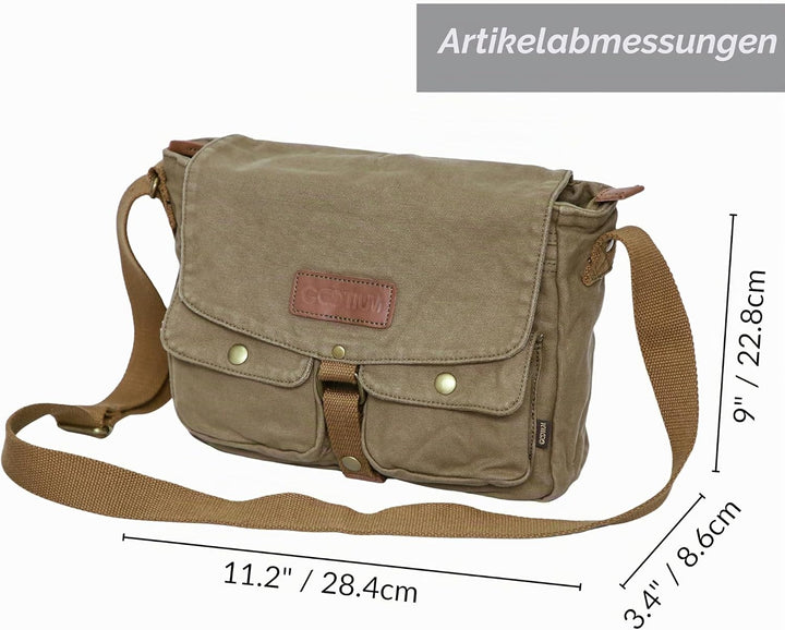 Gootium 30624 AMG Umhängetasche, 28 cm, 5 L, grün Armee Vert Armée, Vert Armée