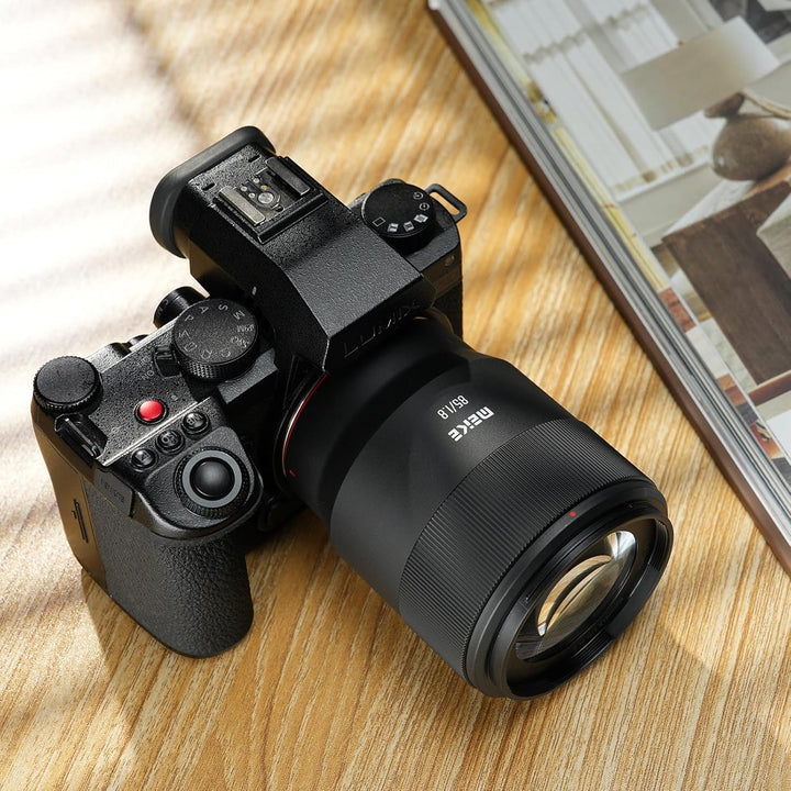 Meike Teleobjektiv F1.8 II STM AF, Medium, 85 mm, Autofokus, Vollrahmen, vertikale 8K-Objektiv, komp