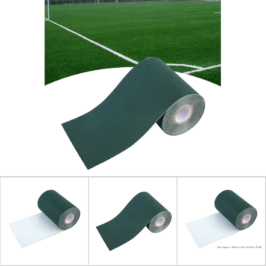 MOUMOUTEN Kunstrasen Klebeband(10 m x 15 cm),Doppelseitiges Klebeband Dünn Naht Selbstklebend Vlies