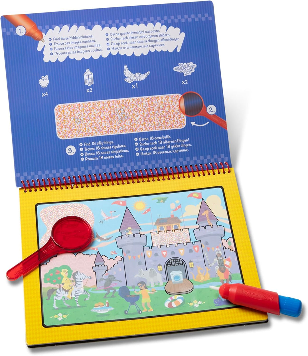 Melissa & Doug 40172 Water Wow-Adventure Deluxe | Activity Pad | Reise | ab 3 Jahren | Geschenk für
