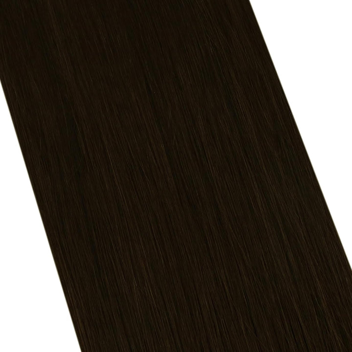 Ugeat Invisible Tape in Extensions Echthaar Schokobraun Echthaar Extensions Tape Haarverlängerung Ec