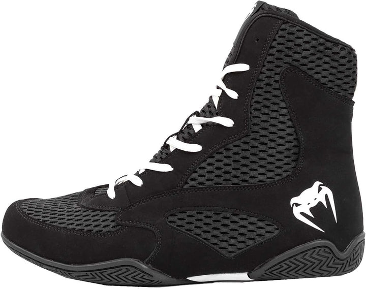 Venum Herren Contender Boxschuhe 7.5 Men/9 Women Schwarz Weiss, 7.5 Men/9 Women Schwarz Weiss