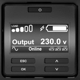APC Smart-UPS SRT 1000VA RM 230V mit Netzwerkkarte USB/seriell - SRT1000RMXLI-NC