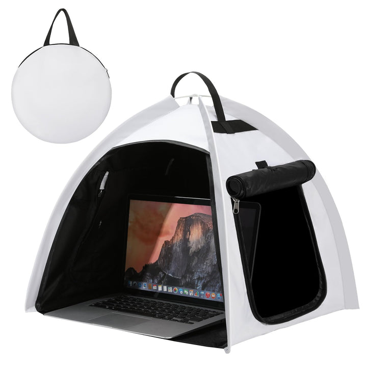 MoKo Laptop Sonnenschutz &amp; Sichtschutz, Tragbare Wasserabweisende Laptop Haube für Outdoor &amp; Reisen,