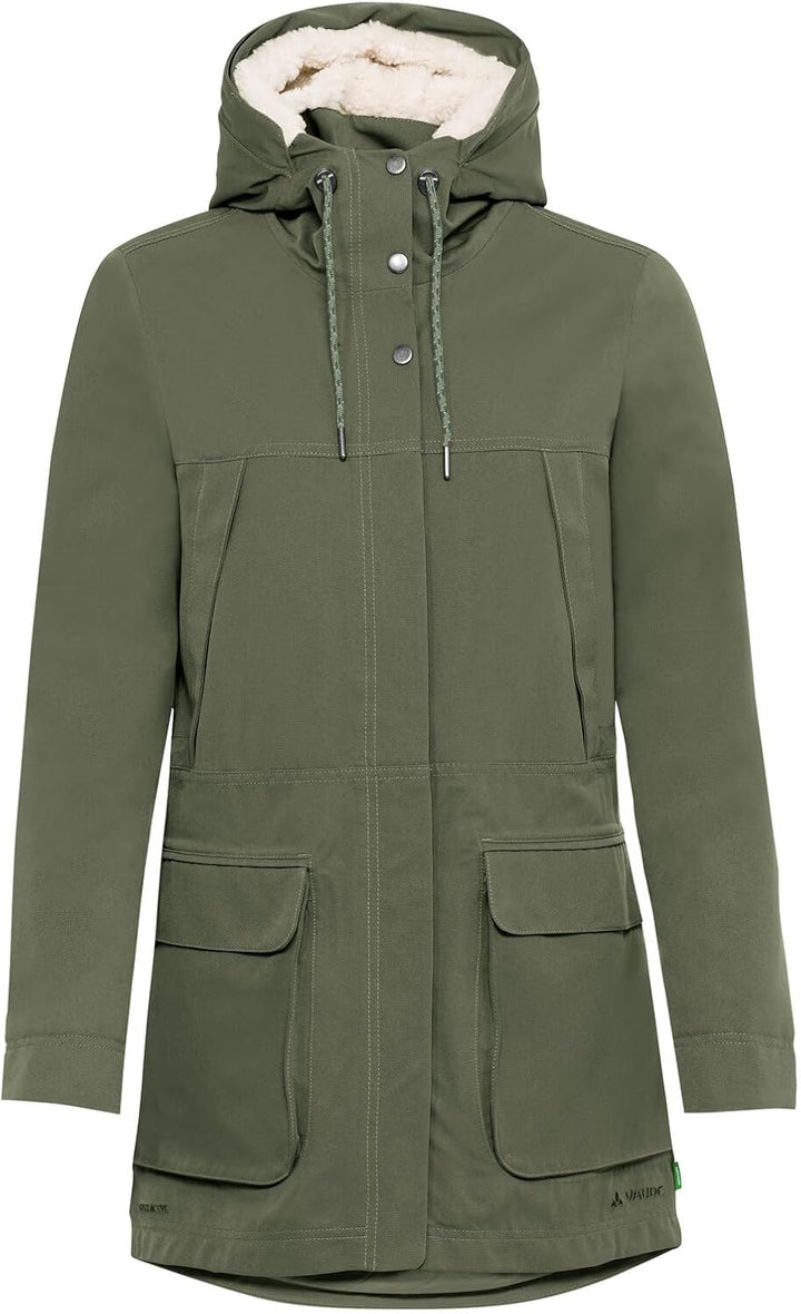 VAUDE Women's Manukau Parka II - Winterparka Damen 48 cedar wood, 48 cedar wood