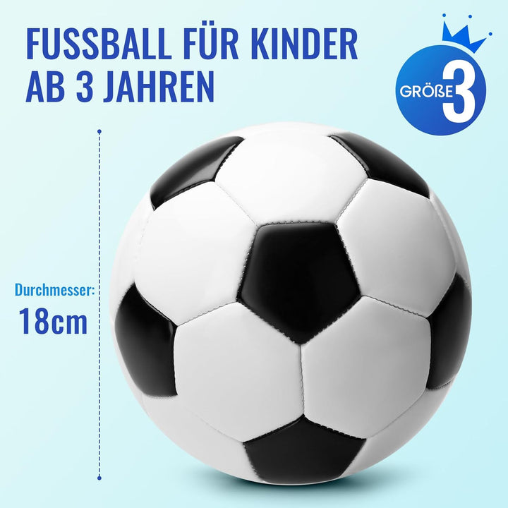 U&C Planet Schwarz & Weiss Grösse 3 Fussball ‎Schwarz & Weiss 1 3, ‎Schwarz & Weiss 1 3