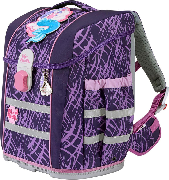 Thorka McNeill Mac2 Ranzen Set 5teilig MAGIC, Lila