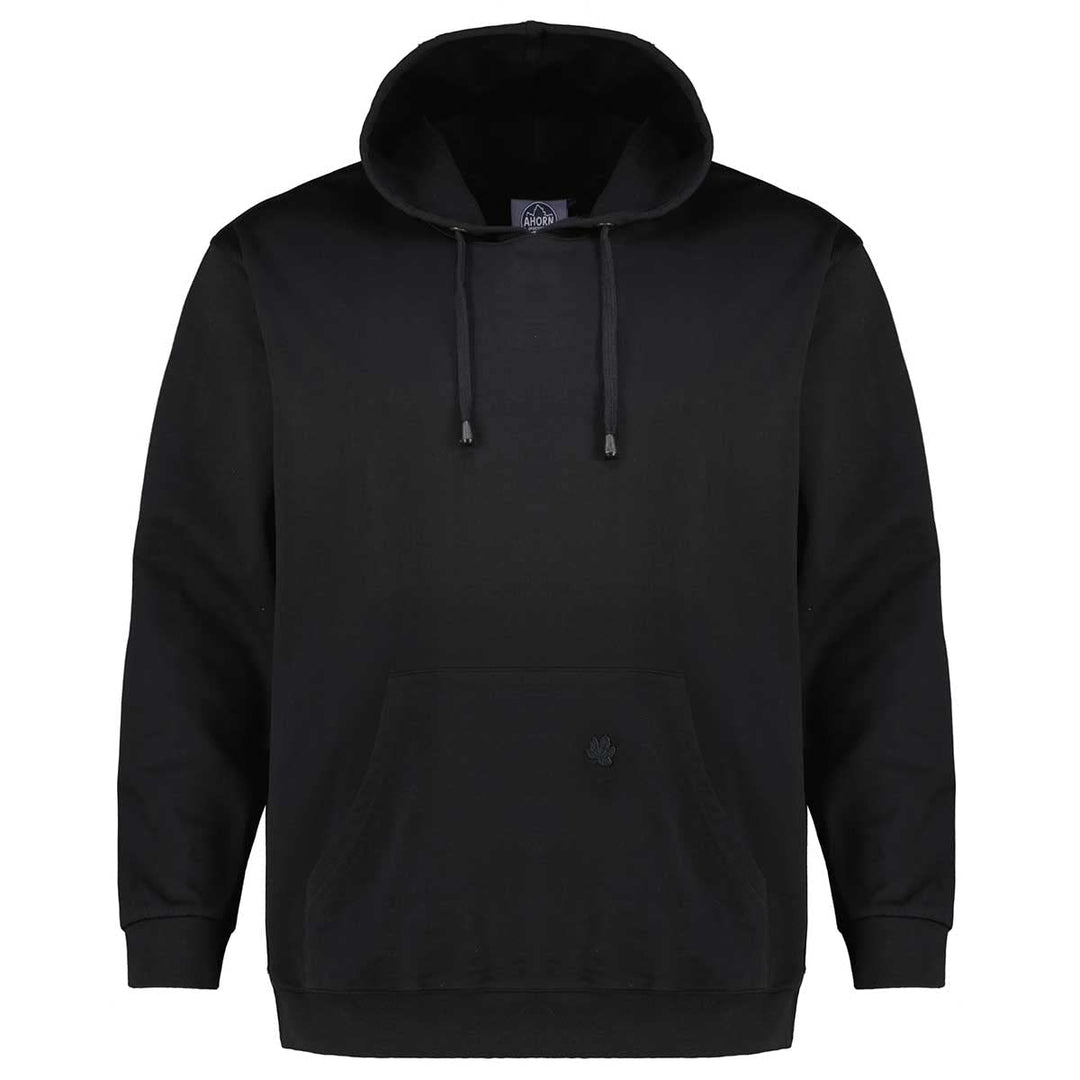 Ahorn Kapuzenpullover schwarz 5XL-68/70