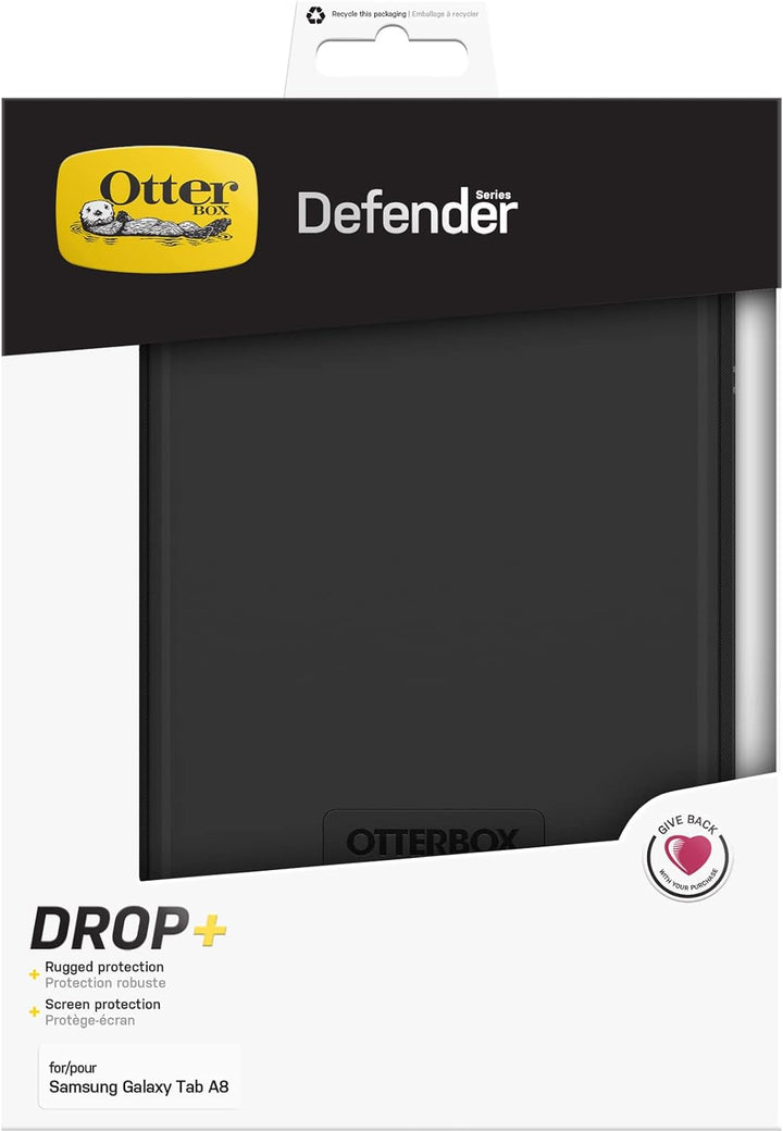 OtterBox Defender Hülle für Samsung Galaxy Tab A8 10.5" (2021), ultrarobuste Schutzhülle mit integri