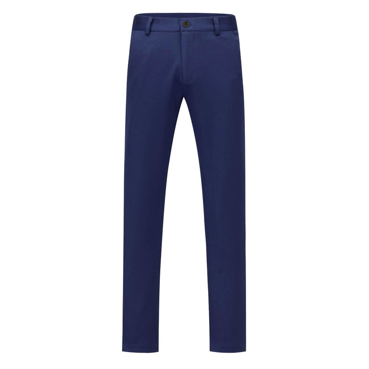 Allthemen Herren Anzughose mit Stretchkomfort Slim Fit Anzug Straight Hose für Business XL Dunkelbla