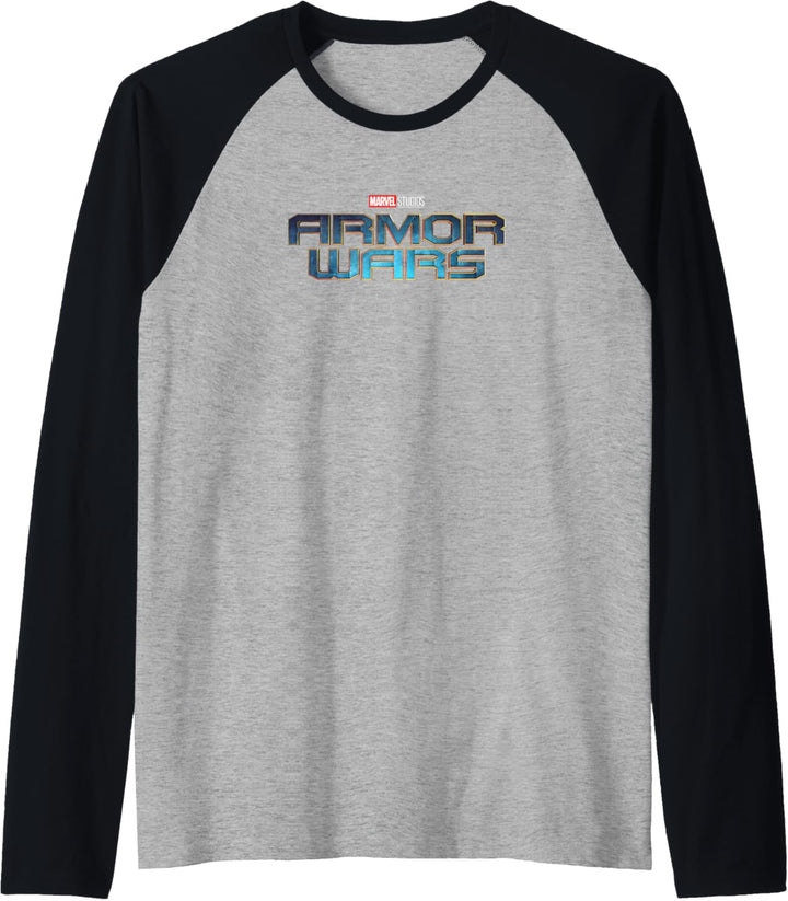 Marvel Armor Wars Logo Raglan