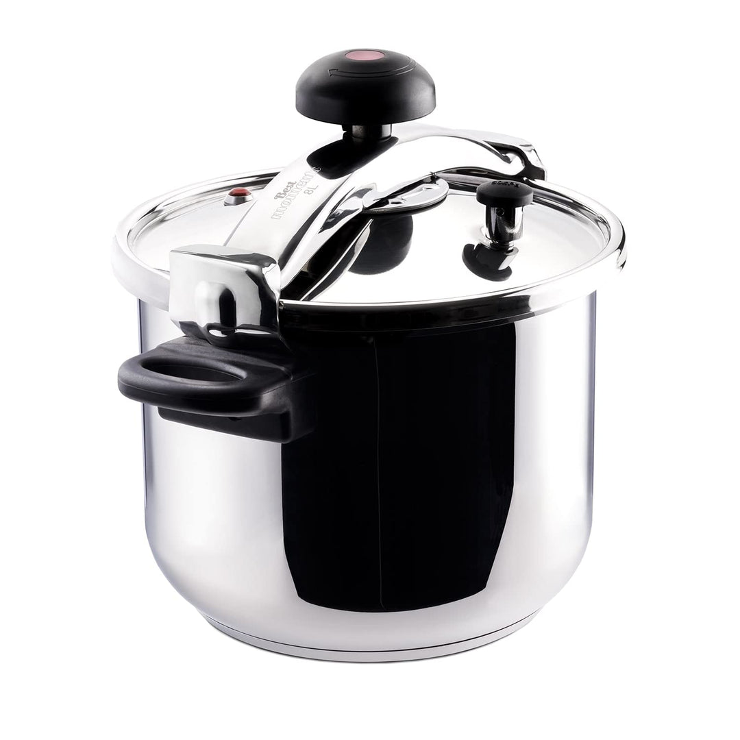 Taurus Classic Moments 8L Schnellkochtopf, Fassungsvermögen 8L, Druckregelventil, Kaltberührung, für