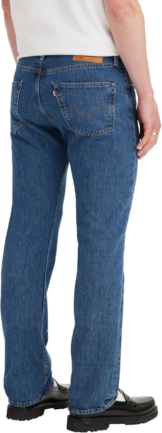 Levi's Herren 501 Original Fit Jeans 33W / 32L Stonewash, 33W / 32L Stonewash