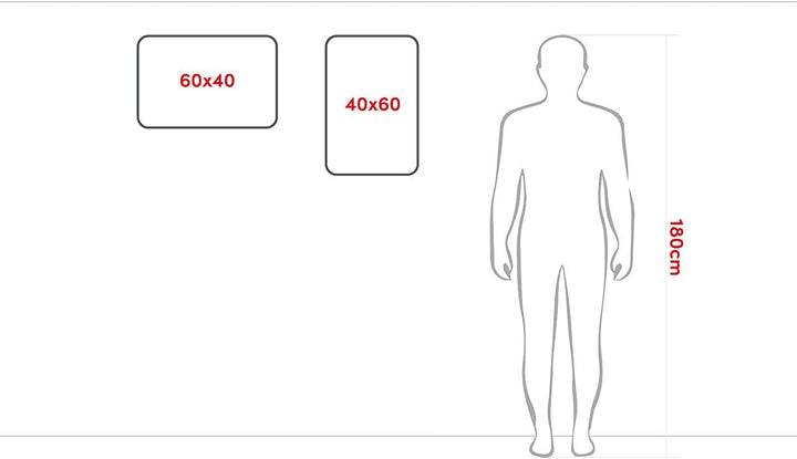 ALLboards Metallische Magnettafel HOLI-FESTIVAL FARBENFROH 60x40cm MetalBoards Memoboard für jede Ar