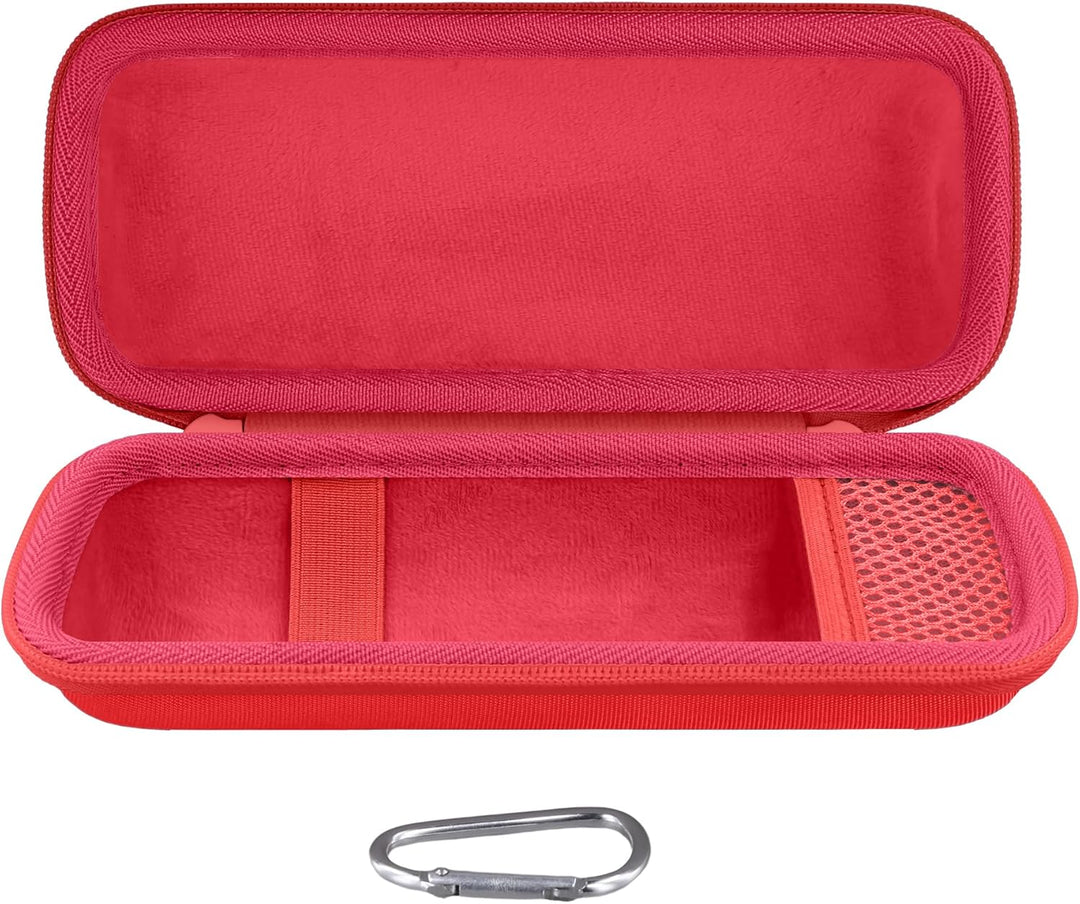 co2CREA Tasche für JBL Grip Kompakter Bluetooth Lautsprecher Hülle Case Etui Tragetasche Rot, Rot