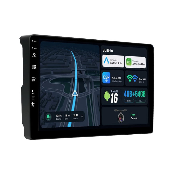 Android 16 IPS Autoradio Passt für Citroen Berlingo (2008-2019) - Eingebautes CarPlay Android Auto -